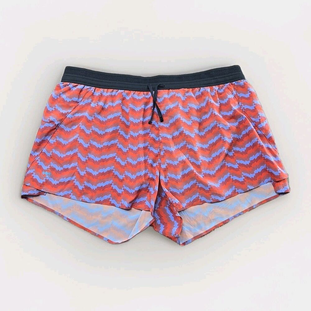 Janji W's 3" AFO Middle Short Brief Liner Pockets Elastic Waistband Run Short XL